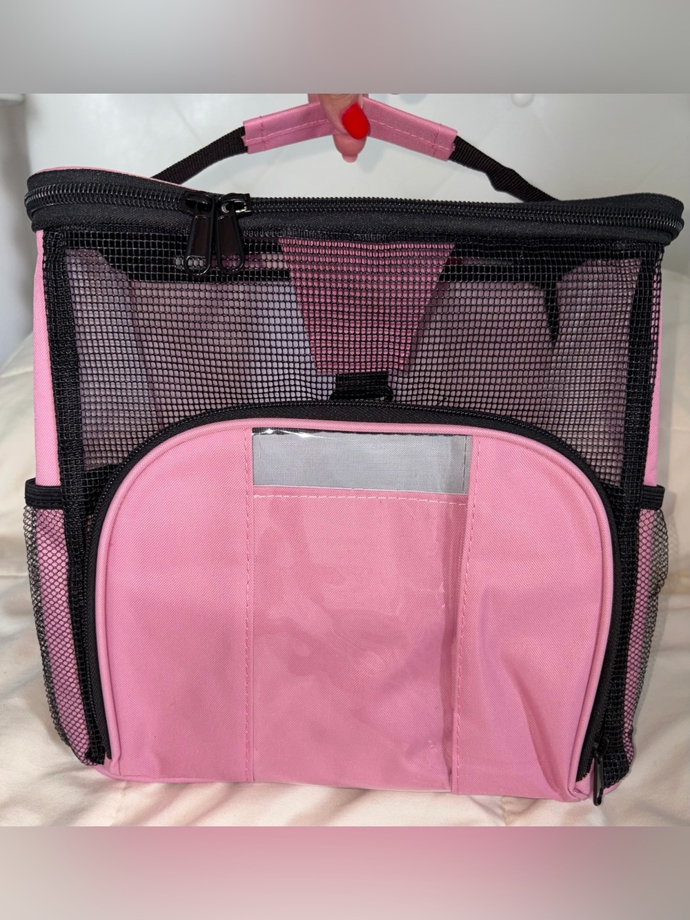 Pink Travel Organizer Storage Bag - Home Storage & Organization - Picture 3 of 7